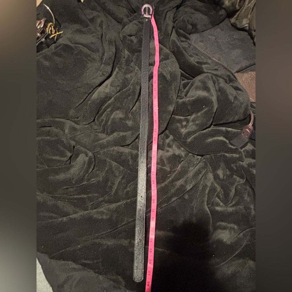 NWOT Black Belt with spot Accents